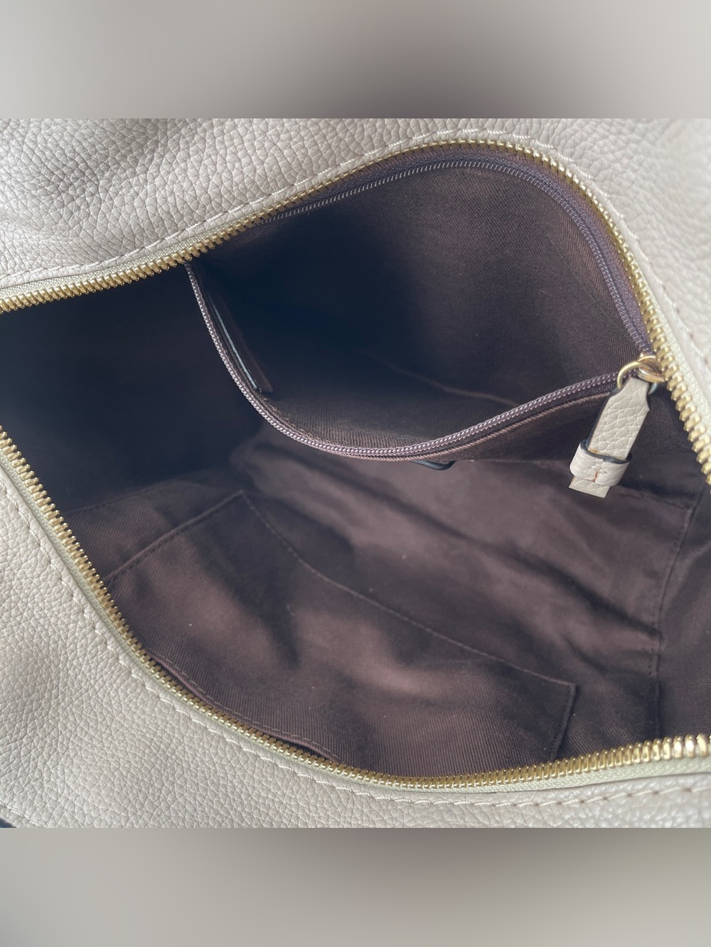 Loewe Anagram Canvas Leather Shoulder Bag - Picture 14 of 16